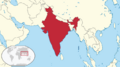 India in its region (de-facto)
