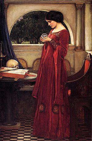Archivo:John William Waterhouse - The Crystal Ball