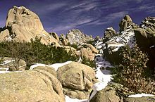 Archivo:La Pedriza en invierno