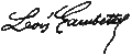 Leon Gambetta signature