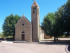 Lotzorai chiesa di Santa Barbara a Donigala