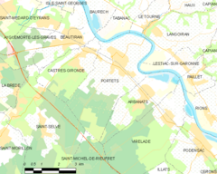Map commune FR insee code 33334.png