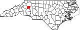 Map of North Carolina highlighting Alexander County.svg