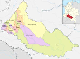 Archivo:Mapa de Caquetá (político)