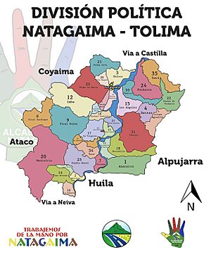 Archivo:Mapa político de Natagaima