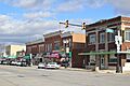 Michigan north of Indiana in Ohio
