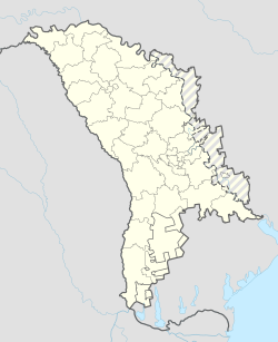 Chisináu ubicada en Moldavia
