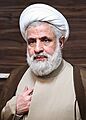 Naim Qassem Visits Tasnim Office (cropped)