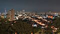 Panorámica nocturna de Cali 2023