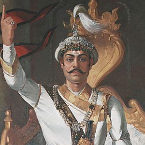 El Rey Prithvi Narayan Shah del Nepal