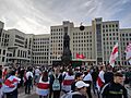 Protest against Alexander Lukashenko in Minsk on Aug 22, 2020
