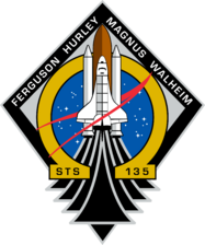 STS-135 patch