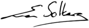 Signature of Erna Solberg (2013).svg
