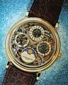 Uno dei modelli di punta di Vacheron Constantin a metà anni '80 è questo calendario perpetuo scheletrato