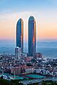Xiamen Shimao Straits Tower at dusk