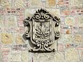2019 Bogotá - Escudo de Bogotá en la fachada del Museo Nacional
