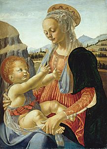 Andrea del Verrocchio - Mary with the Child - Google Art Project
