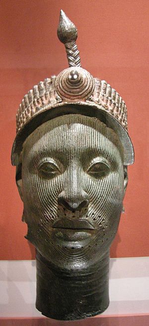 Archivo:Arte yoruba, nigeria, testa da ife, 12-15mo secolo