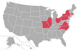 Atlantic 10 Conference map.svg