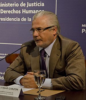 Archivo:Baltasar Garzón en la inauguración del seminario "Argentina- África aportes para la construcción de una agenda de trabajo compartida en Derechos Humanos"