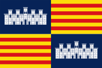 Archivo:Bandera del Reino de Mallorca