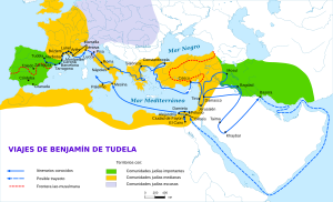 Archivo:Benjamin of Tudela route - es