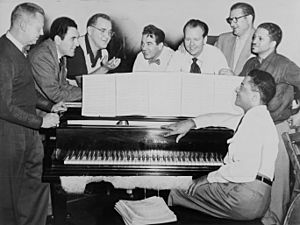 Archivo:Benny Goodman rehearsal NYWTS