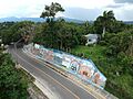 Bienvenida mural moncion