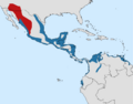 Buteogallus anthracinus range