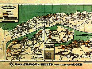 Archivo:Carte vinicole de l'Algérie