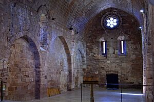 Archivo:Castell monestir d'Escornalbou (Riudecanyes) - 10