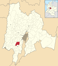 Silvania ubicada en Cundinamarca