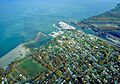 Conneaut Ohio aerial view