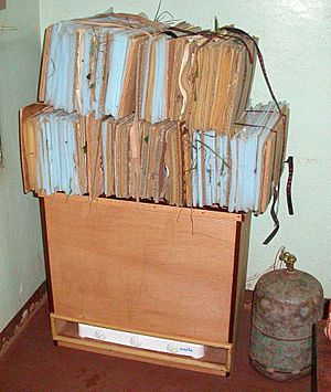 Archivo:Drying herbarium specimens
