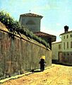 Giuseppe Abbati - Stradina al sole