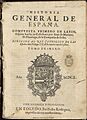 Historia general de España 1601 Juan de Mariana T1