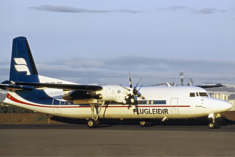 Icelandair Fokker 50 Haafke-1