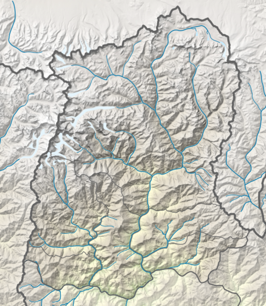 India Sikkim rel location map