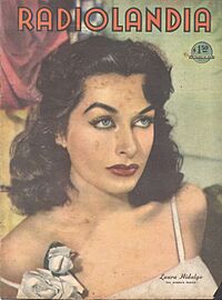 Archivo:Laura Hidalgo by Annemarie Heinrich, Radiolandia 1952