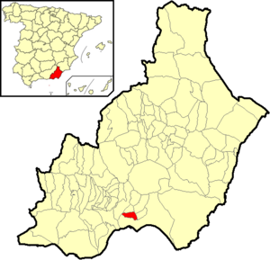 Archivo:LocationHuércal de Almería