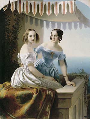 Archivo:Mariya Nikolayevna i Olga Nikolayevna