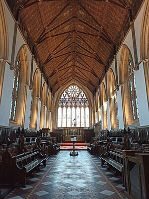 Archivo:Merton College Chapel, interior