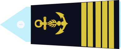 OF5-COL Rank French Maritime Gendarmerie