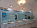Panel dedicado al uso del agua en Puerto Lumbreras
