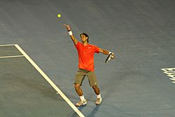 Archivo:Rafael Nadal at the 2011 Australian Open3