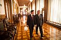 Reunión Peña Nieto-López Obrador en Palacio Nacional 2