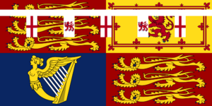 Archivo:Royal Standard of Prince Richard, Duke of Gloucester