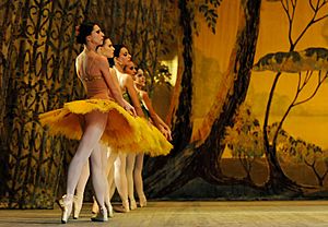 Archivo:Scene from Don Kichote ballet