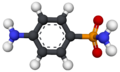 Sulfanilamida-3D
