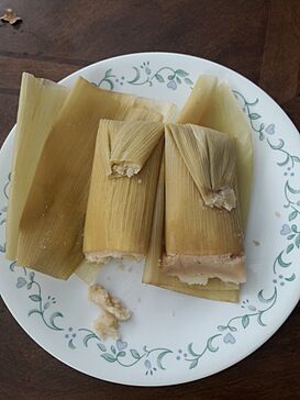Tamales Mexicanos sweet corn tamales 01.jpg